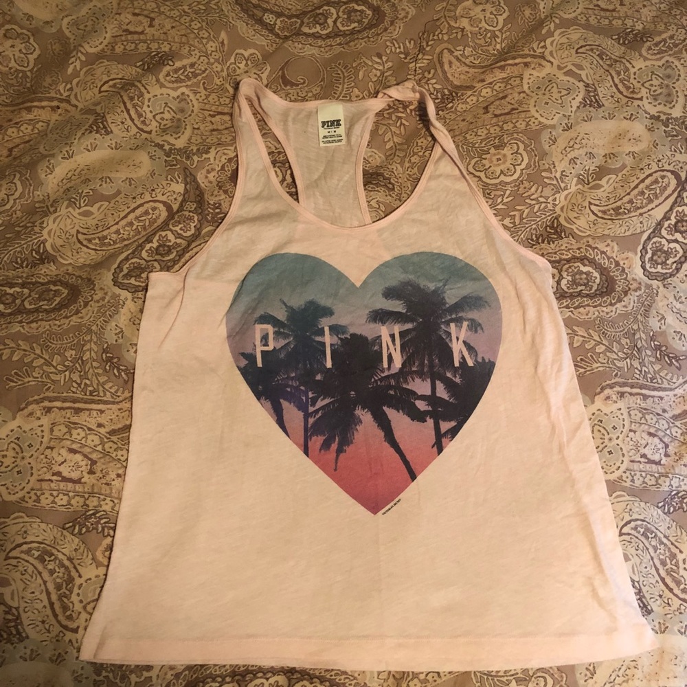 PINK Victoria Secret Racerback Tank M